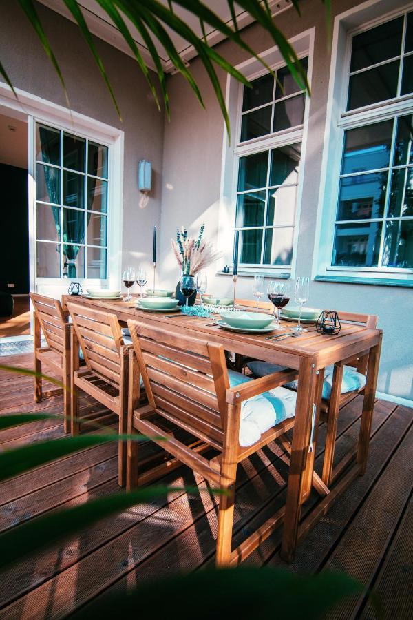 Oasis Appart - Wohnen Im Koenigspark - Elbhang Dresden - Grosse Terrasse - Netflix - Tg ภายนอก รูปภาพ